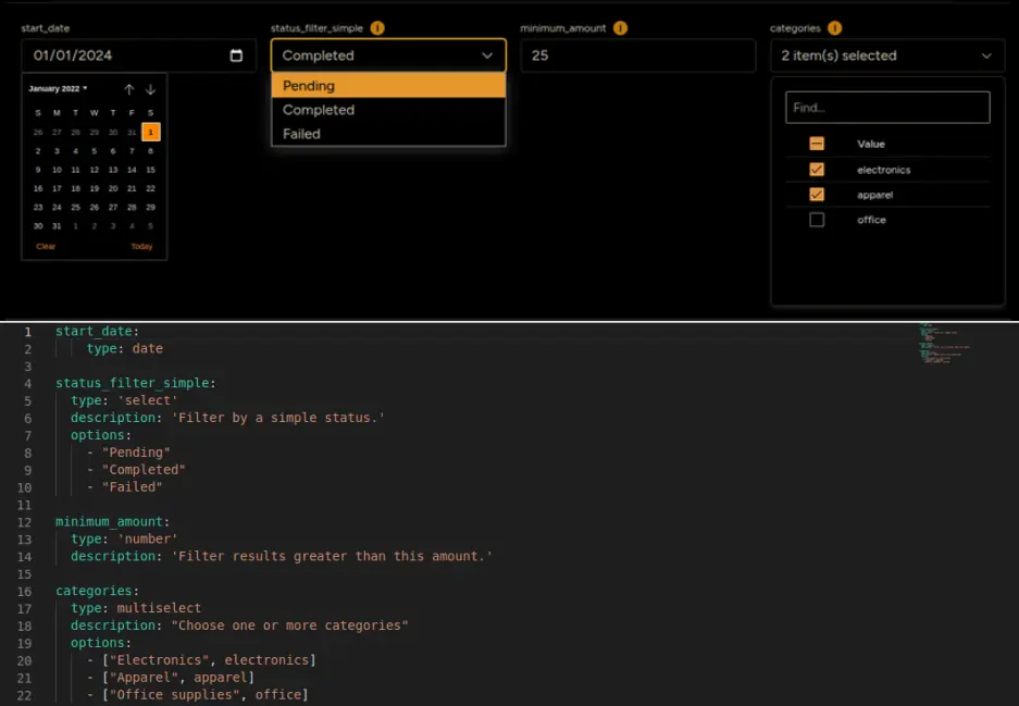 Set Up Dynamic Params
