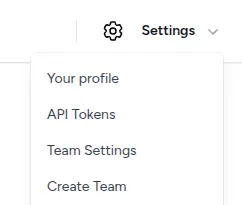 Jetstream API Token Section Placeholder