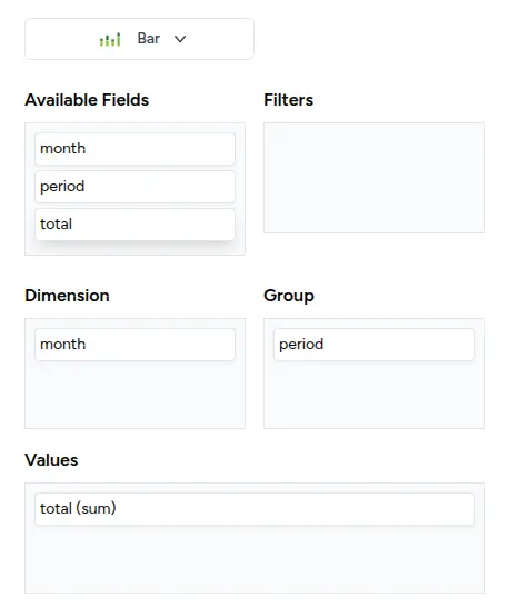 Drag and Drop Fields Example