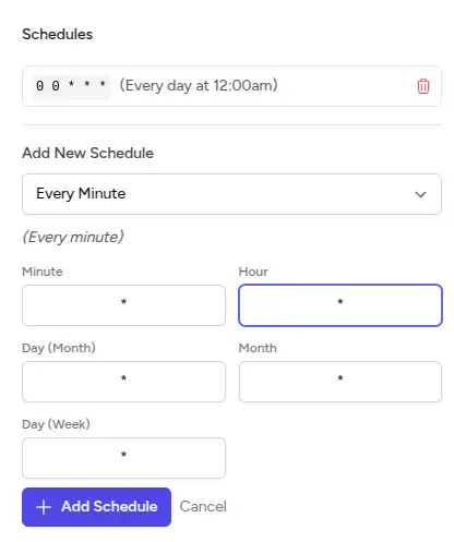 Options Drawer Interface
